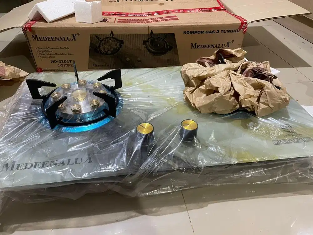 HARGA HARI INI!!! KOMPOR TANAM 2 TUNGKU MEDEENALUX