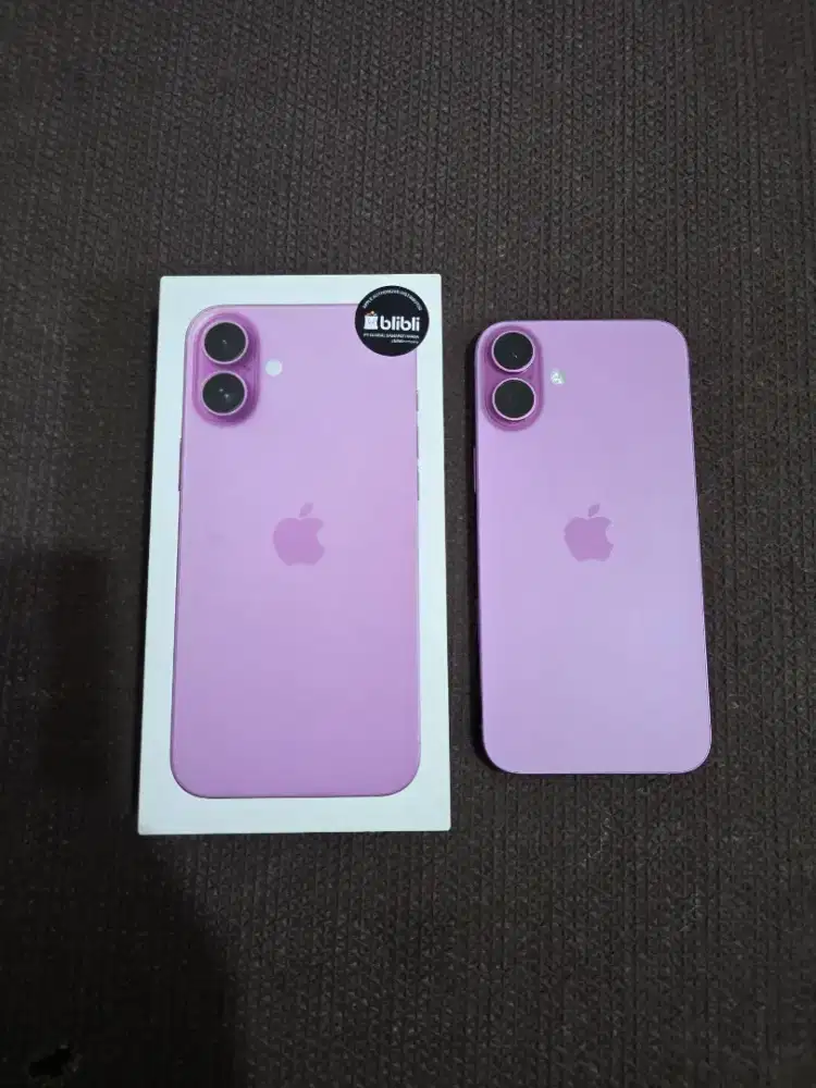 IPhone 16 Plus 512gb Pink Ibox mulus Normal Lengkap Ori