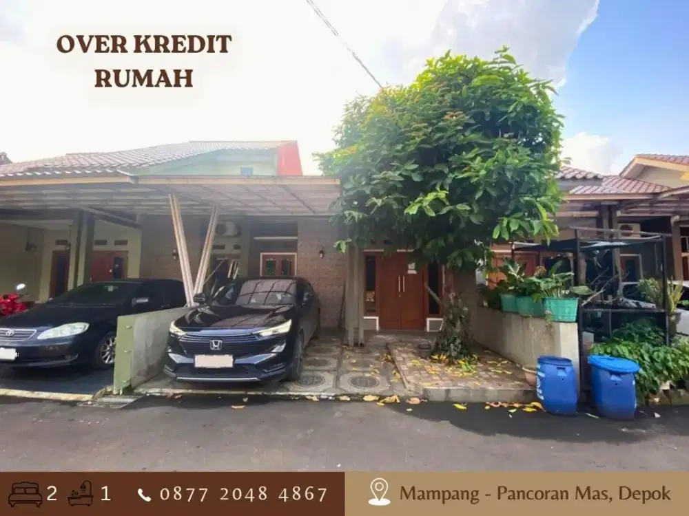Rumah Take Over LT98 89JT di Puri Hasanah 5 dkt Tol Sawangan Depok