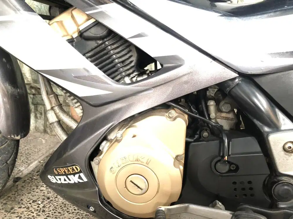 Satria fu150 scd 2012 hitam