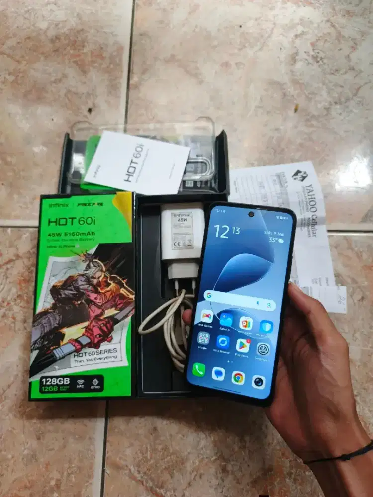 Infinik hot 60i ram 6+6/128 fulseet