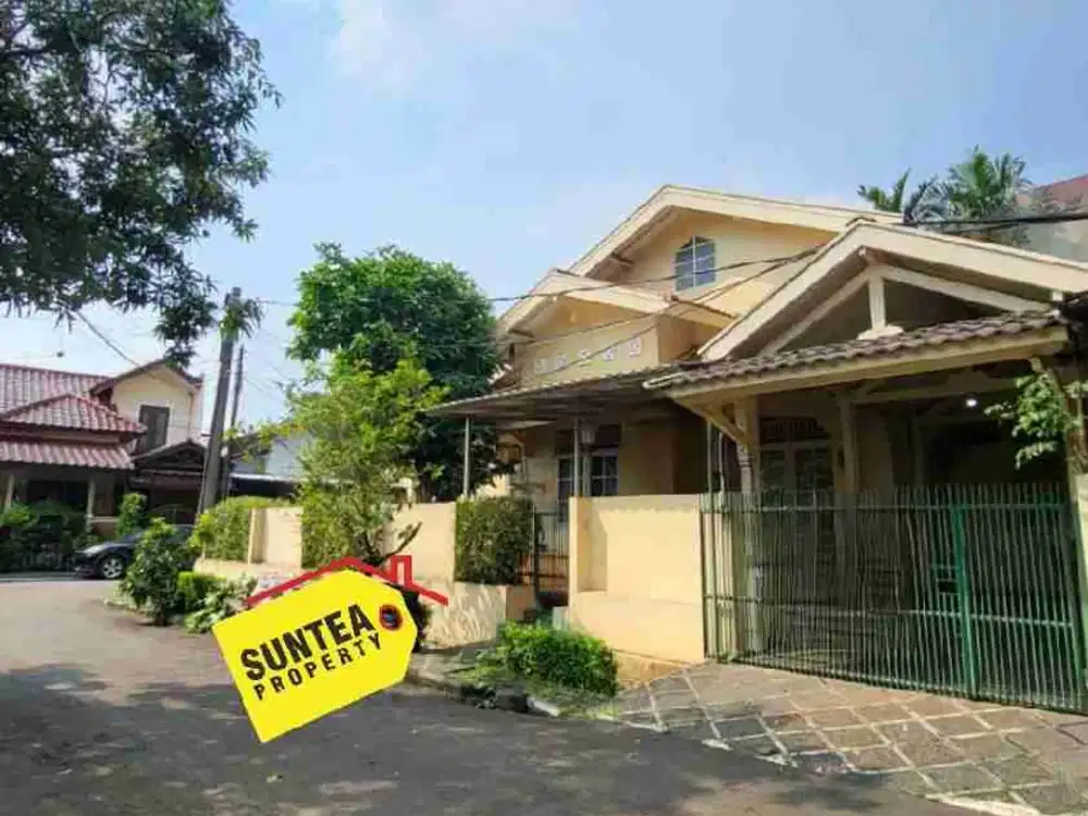 rumah jual 1 lantai hoek sektor 3 Bintaro Jaya,