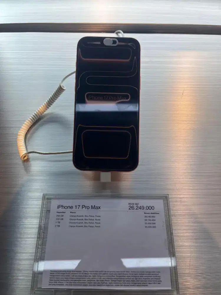 Dijual  iphone 17 pro max bisa cicilan via home credit indonesia