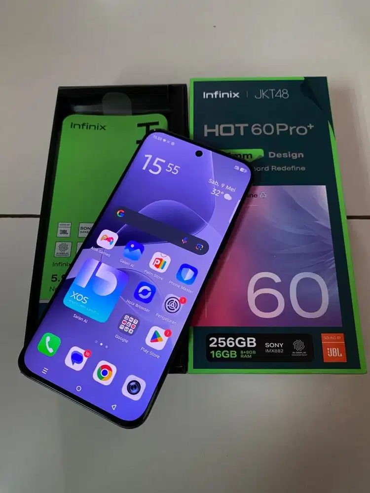 Infinix hot 60 pro plus baru 10 hari No minus