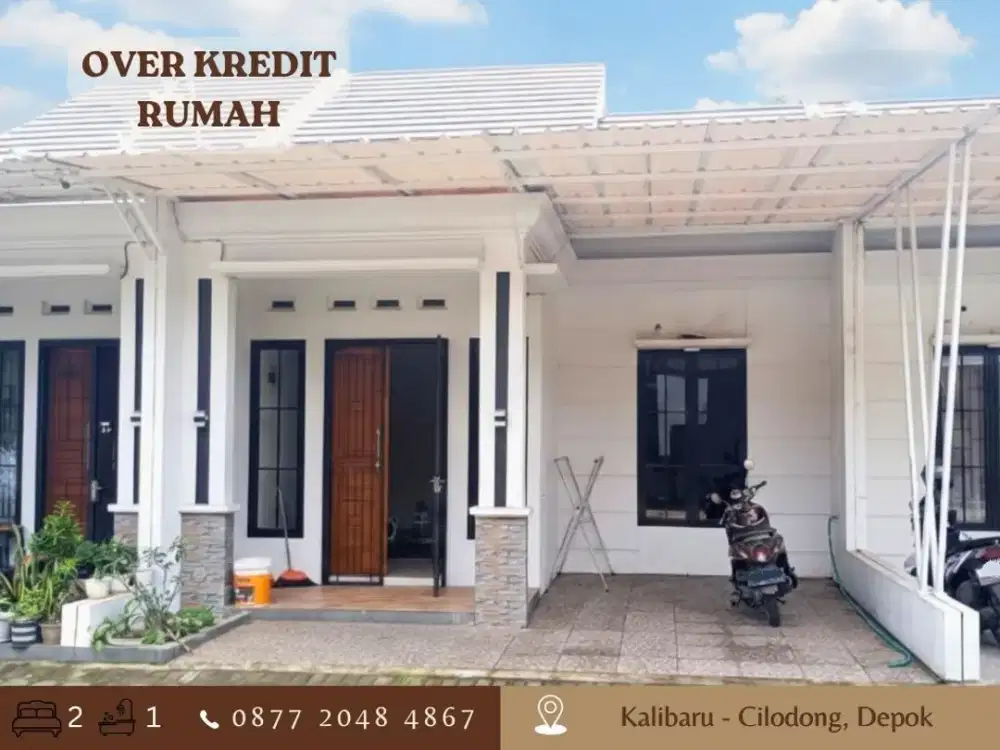 Rumah Take Over Cluster Tharin Residence 83JT dkt Alun alun GDC