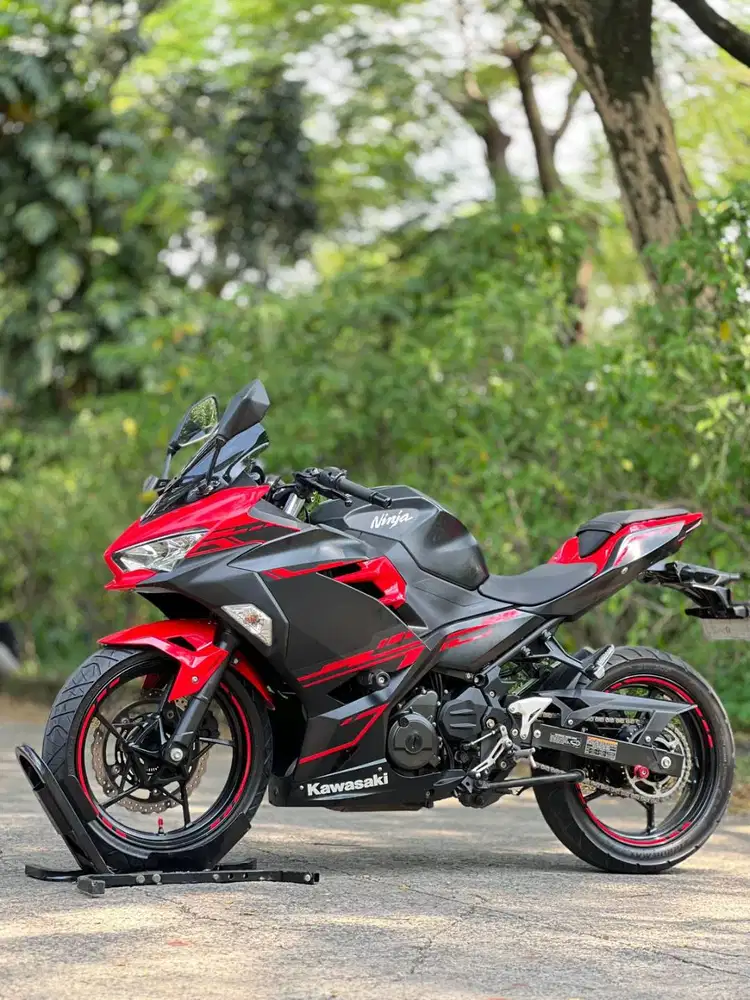 KAWASAKI NEW NINJA 250 FI ABS MERAH 2018 KM LOW PAJAK ON SIAP TOURING