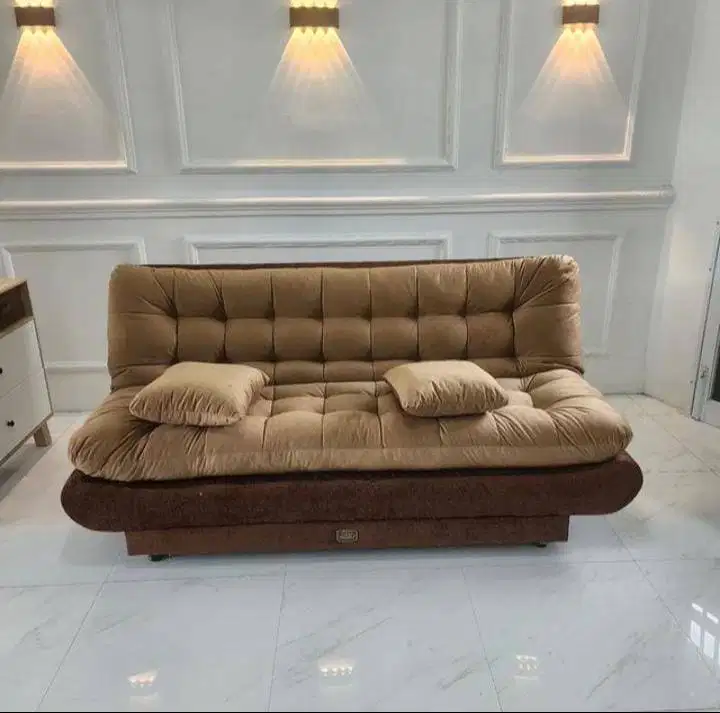 SOFABED KANGAROO COKLAT