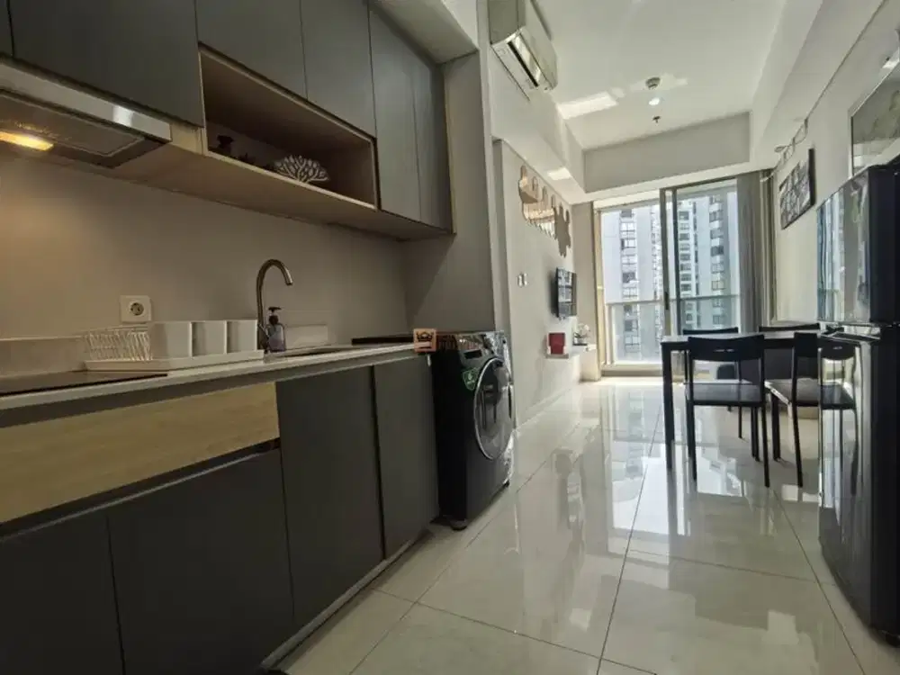 Disewakan 3BR Taman Anggrek Residences Contemporary Living Style, Dekat UNTAR & Trisakti