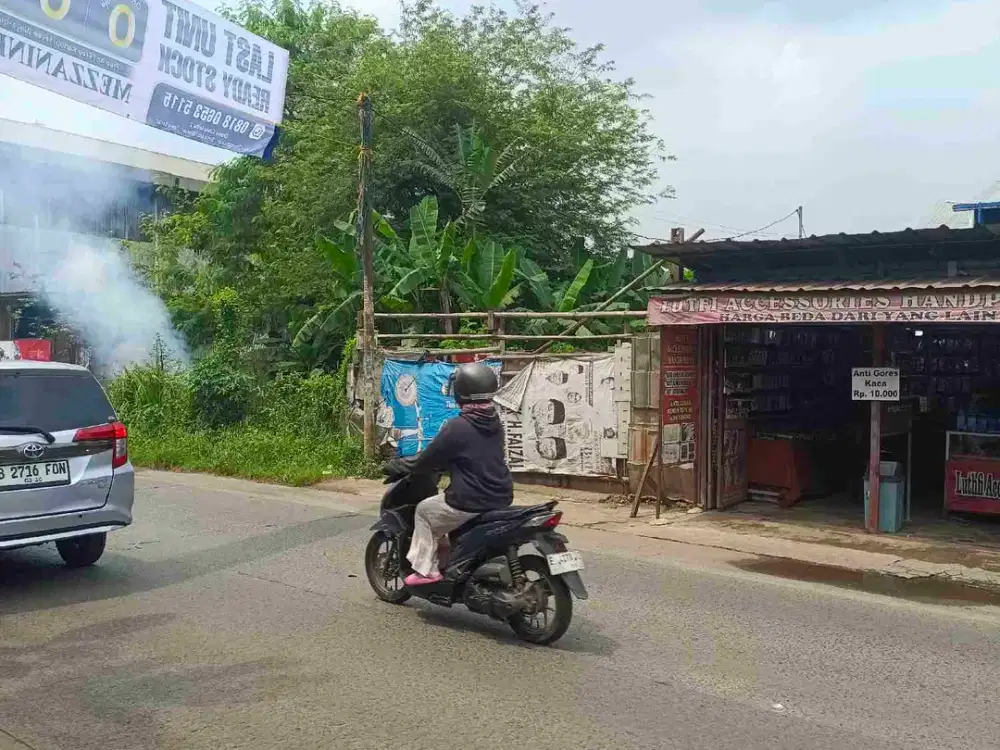 di sewakan tanah di jalan raya setu