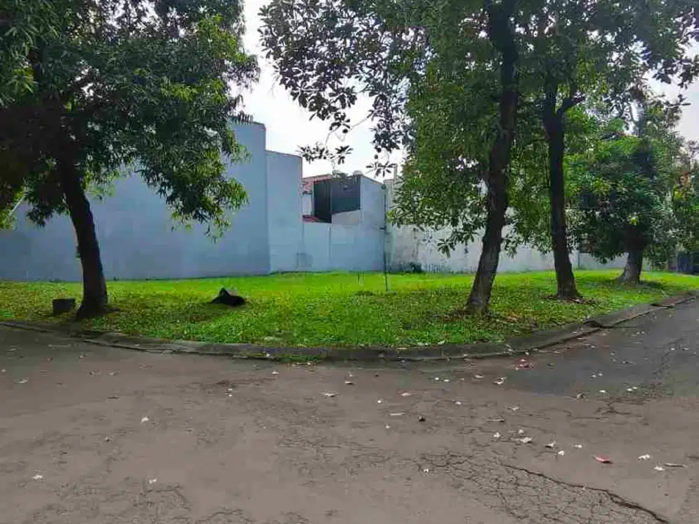 tanah jual luas 400m2 hoek taman puri Bintaro, 0109