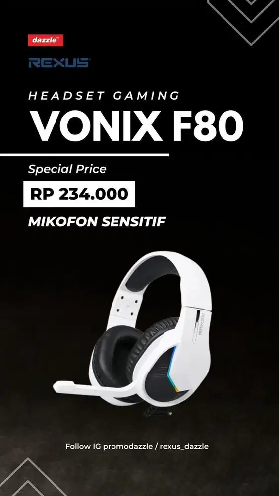 Headset rexus Vonix F80