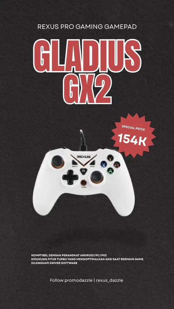 Rexus Gamepad Gladius GX2