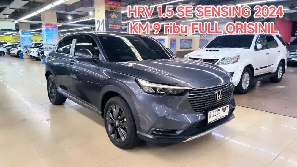 KM 9 ribu HINDA HRV 1.5 SE SENSING AT 2024 KONDISI ISTIMEWA