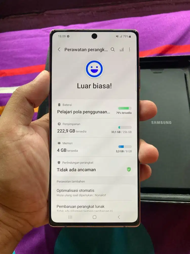 Samsung note 20 8/256