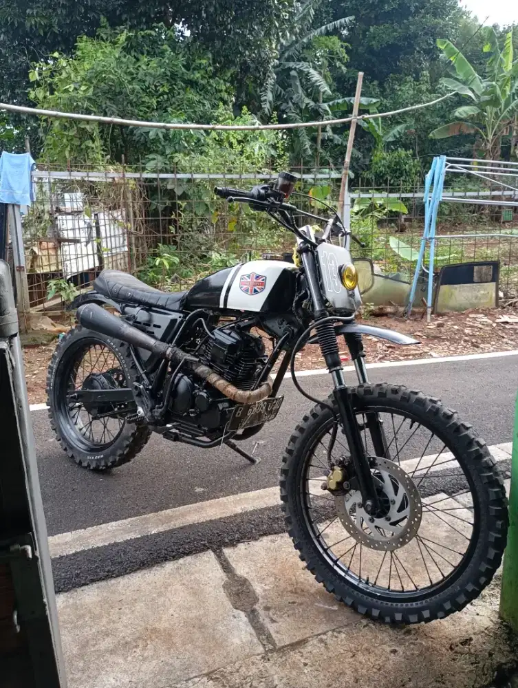 motor custom trail vintage