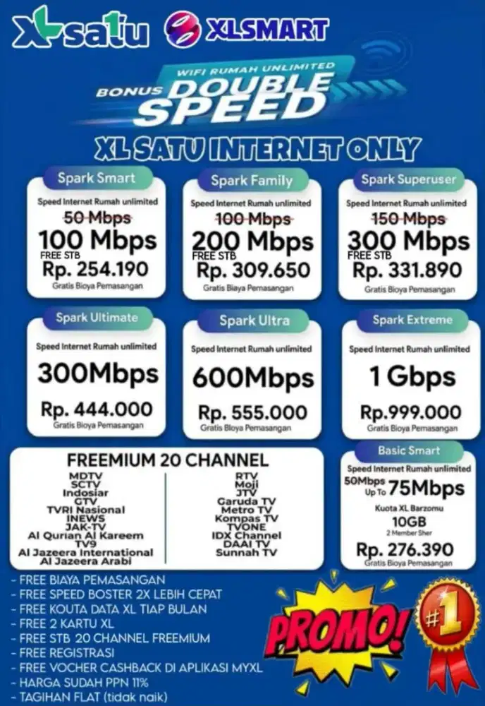 Wifi XlSatu Fiber