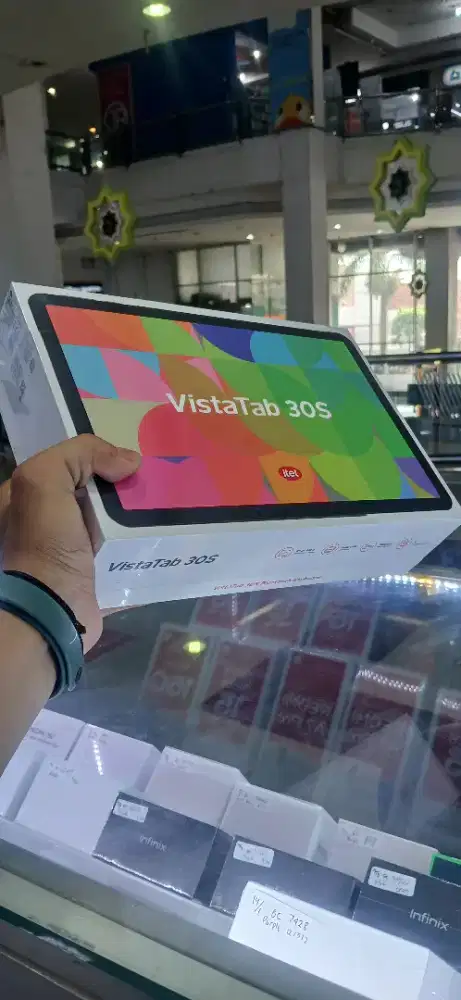 Ready‼️ itel vista tab 30s 8/256, free kyboard cover, barang segel