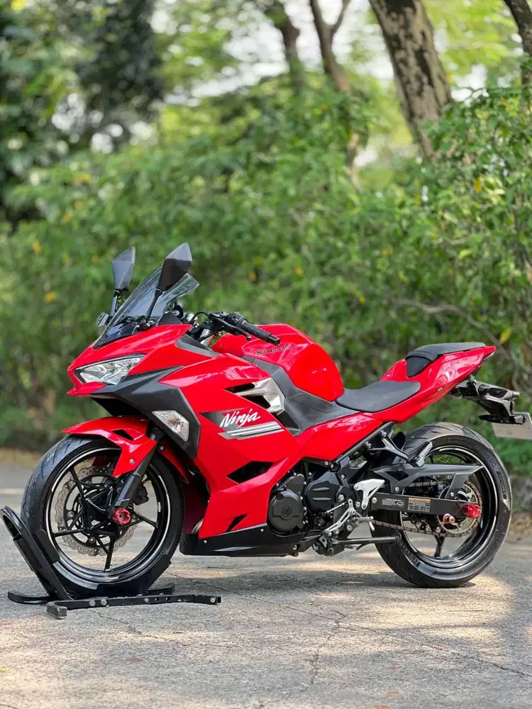 KAWASAKI NEW NINJA 250 FI MERAH 2021 KM 10K PAJAK ON SUPER GRESS