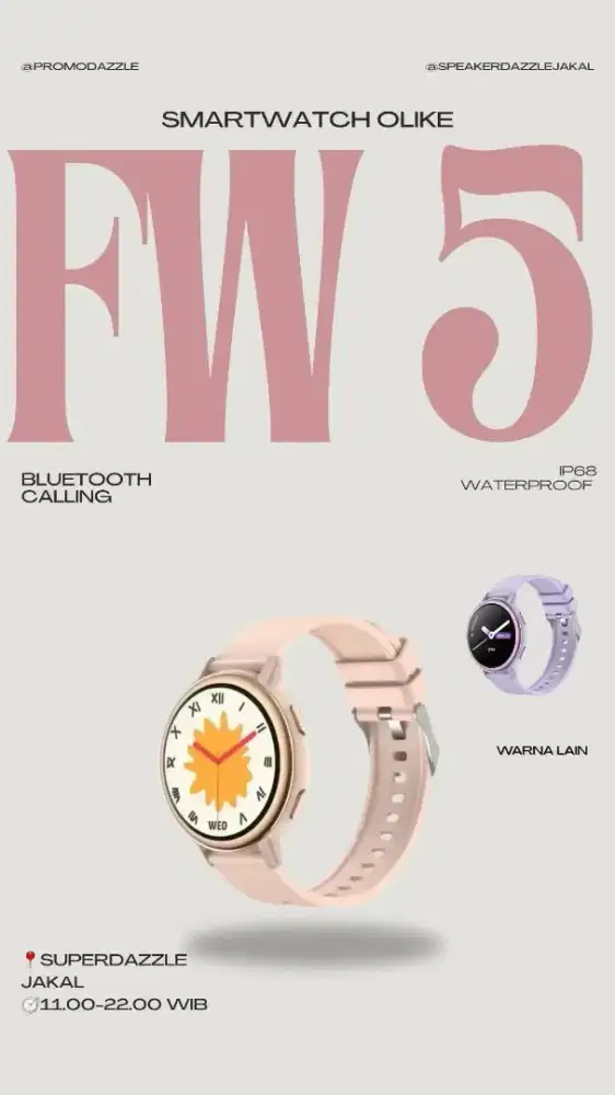 smartwatch olike fw5