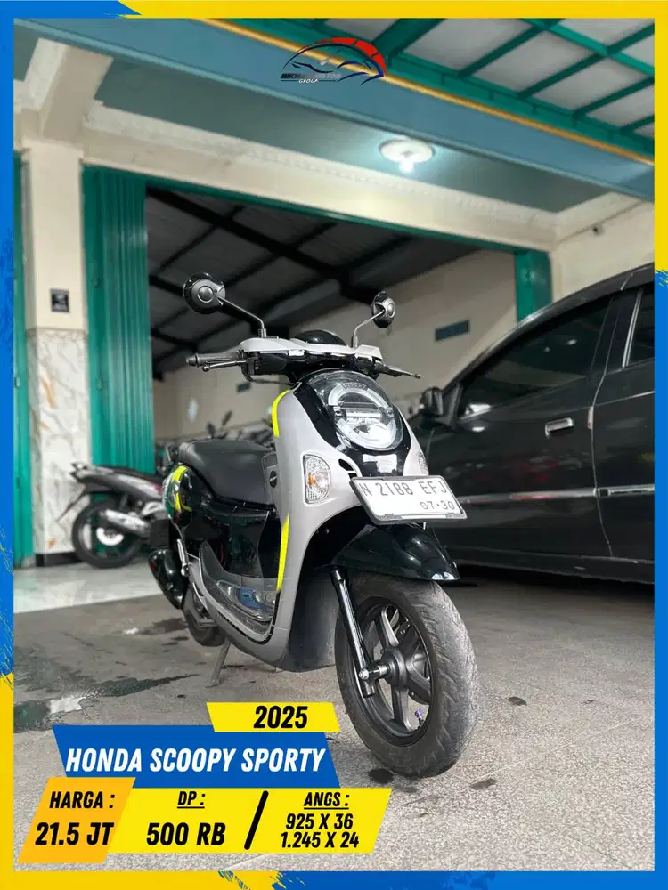HONDA SCOOPY NEW 2025 LIKE NEW MASZEHH HIKMAH MOTOR KEPUH