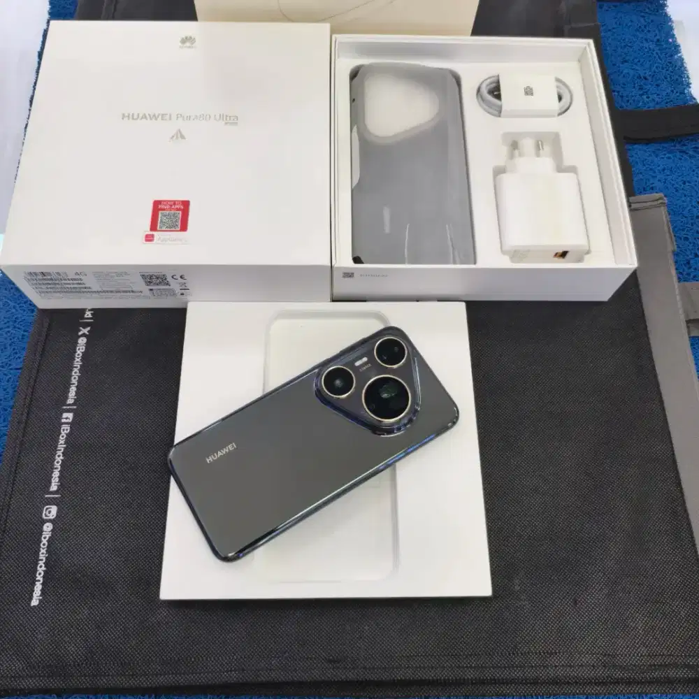 Huawei Pura 80 Ultra 16/512gb Pakai 4 Bln 99,9% like new Grs resmi