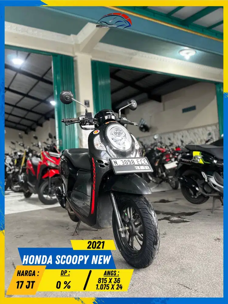 HONDA SCOOPY NEW 2021 MONGGO MONGGO MASZEHH HIKMAH MOTOR KEPUH