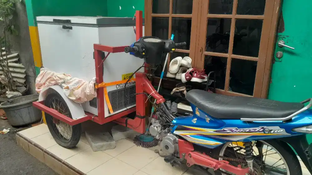Gerobak motor cocok yang buat usaha jualan keliling