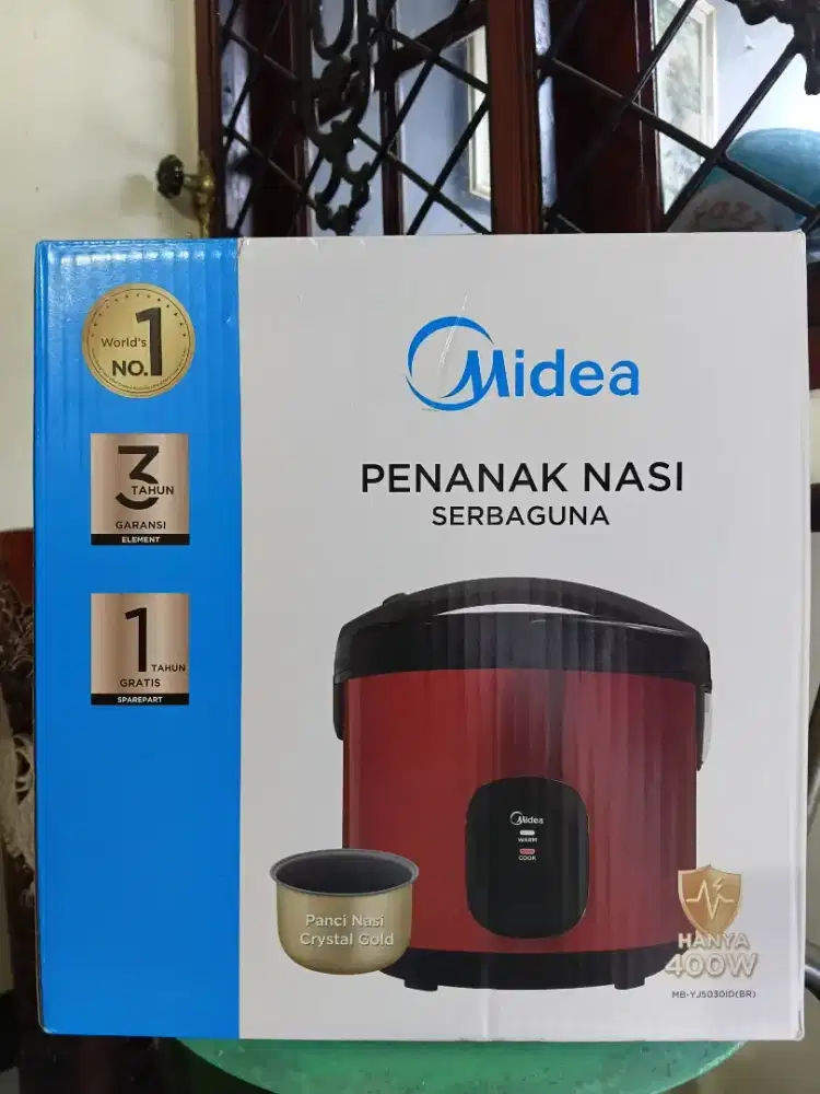 Magic Com Midea Baru Belum Dipakai Sama Sekali