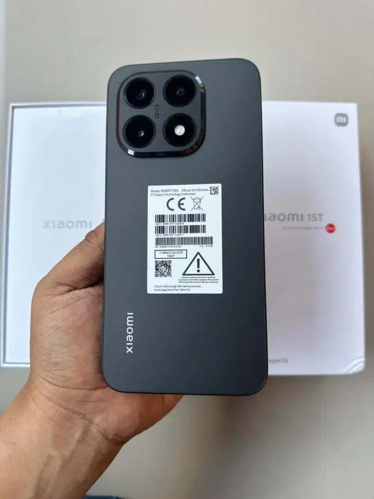XIAOMI 15T 12/512 PEMAKAIAN SINGKAT