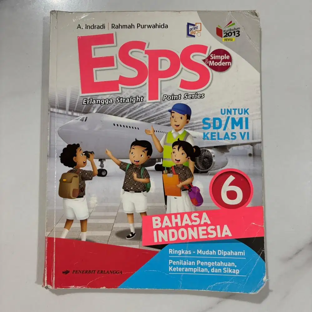 ESPS ERLANGGA BINDO KELAS 6 BEKAS