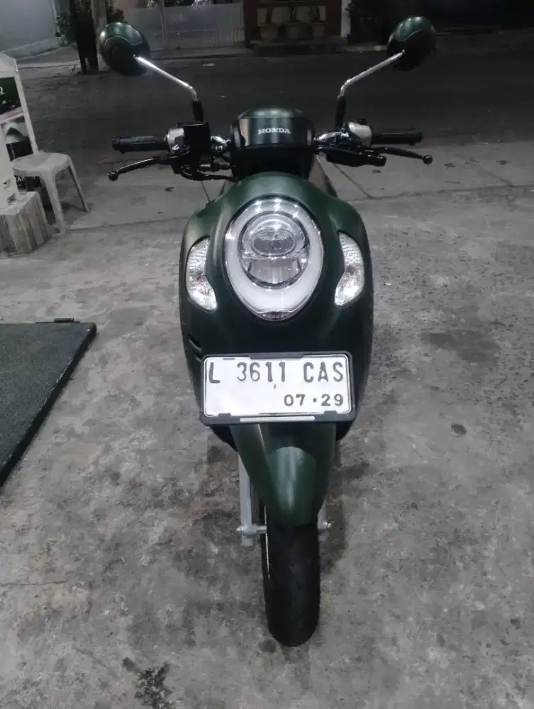 Scoopy 2024 prestige kilometer 1000 Samsat SBY timur