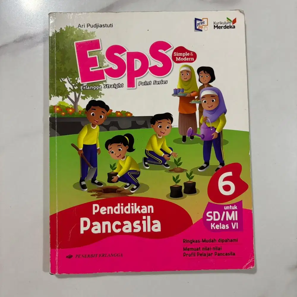 ESPS PENDIDIKAN PANCASILA KELAS 6 ORI BEKAS
