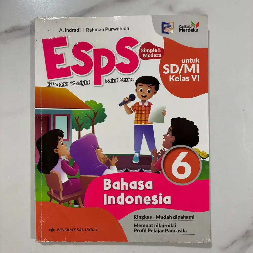 ESPS ERLANGGA BINDO KELAS 5 BEKAS