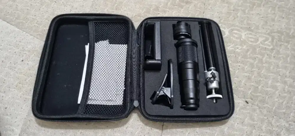 Lensa apexel lengkap body besi