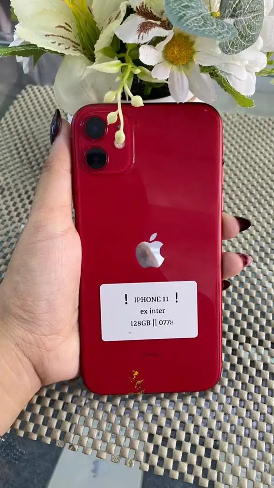 iphone 11 128gb fullsett normal no minus