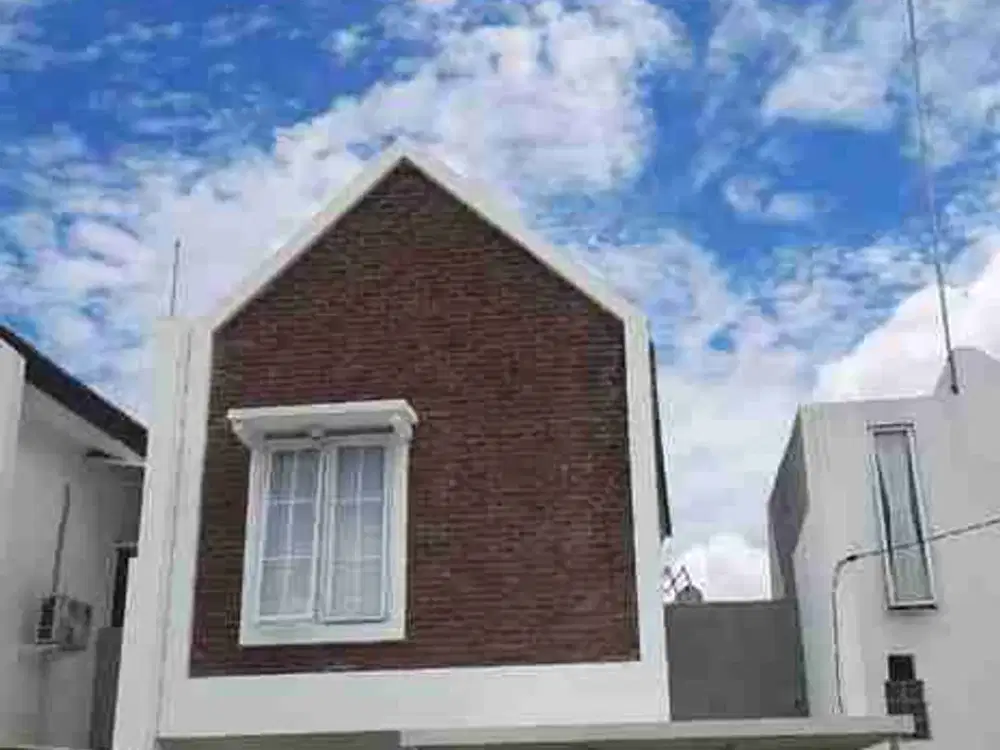Dijual Rumah Hook 2 Lantai Scandinavian Mewah Dekat Tol Padalarang Bandung