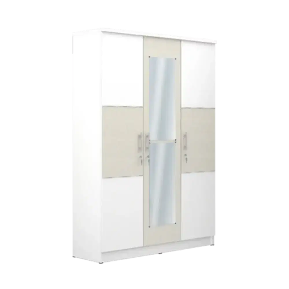 Lemari Partikel Board Olympic 3 Pintu Murah Jogja (Ars)