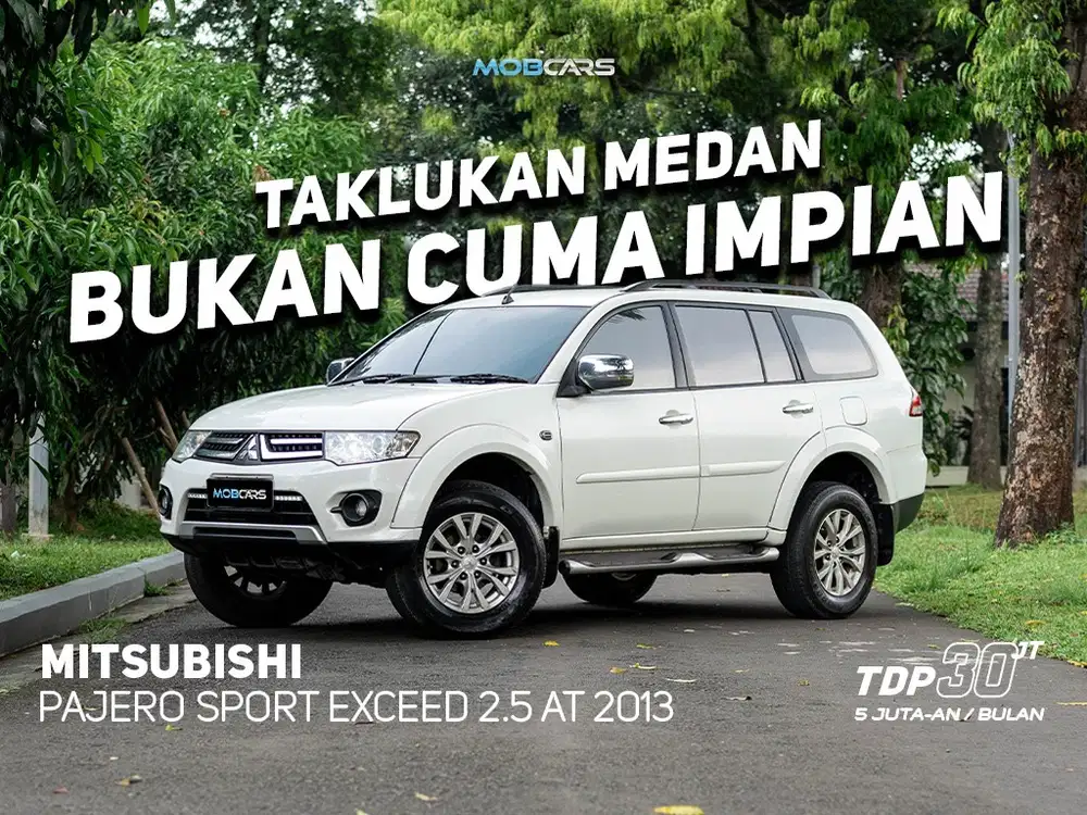 FREE GARANSI TRANSMISI PAJERO SPORT EXCEED 2.5 MATIC 2013 PUTIH
