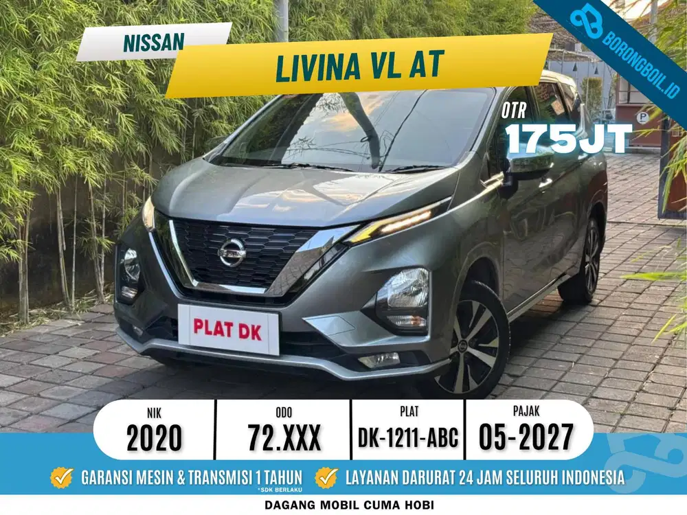 NISSAN ALL NEW LIVINA VL 2020 AT