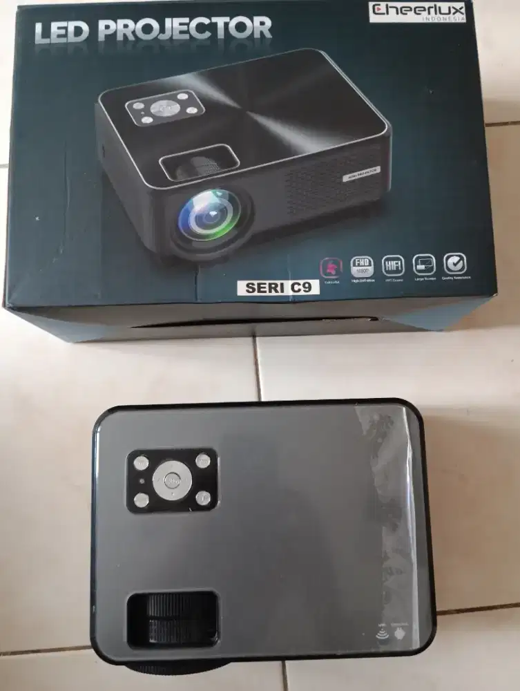 CHEERLUX C9 ANDROID ULTIMATE 3200 LUMENS PROYEKTOR