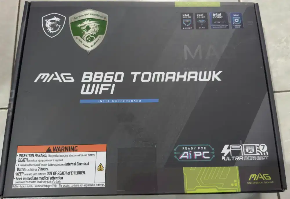 MSI MAG B860 TOMAHAWK WIF