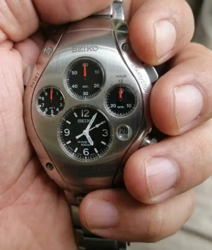 Seiko Sportura Kinetic Chronograph SLQ015 Limited Edition 1500 Pieces