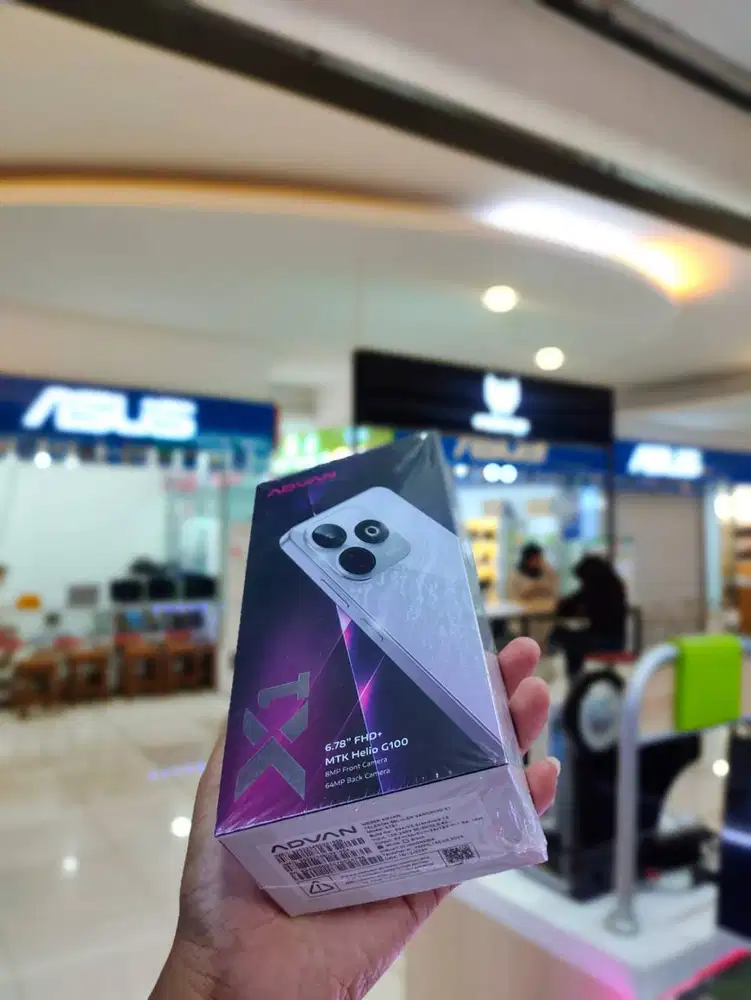 Gaming Smartphone ADVAN X1 | MediaTek Helio G100 | 8GB+8GB/128GB | 6.7