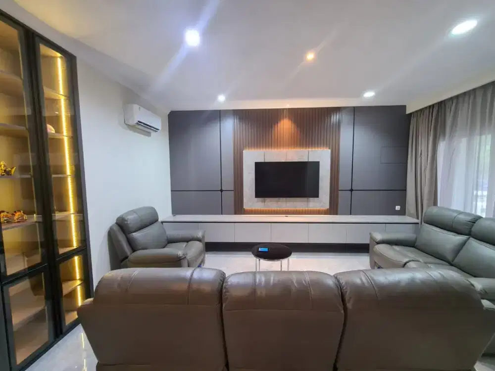 Rumah design istimewa furnish elektronik Flaminggo Gading Serpong