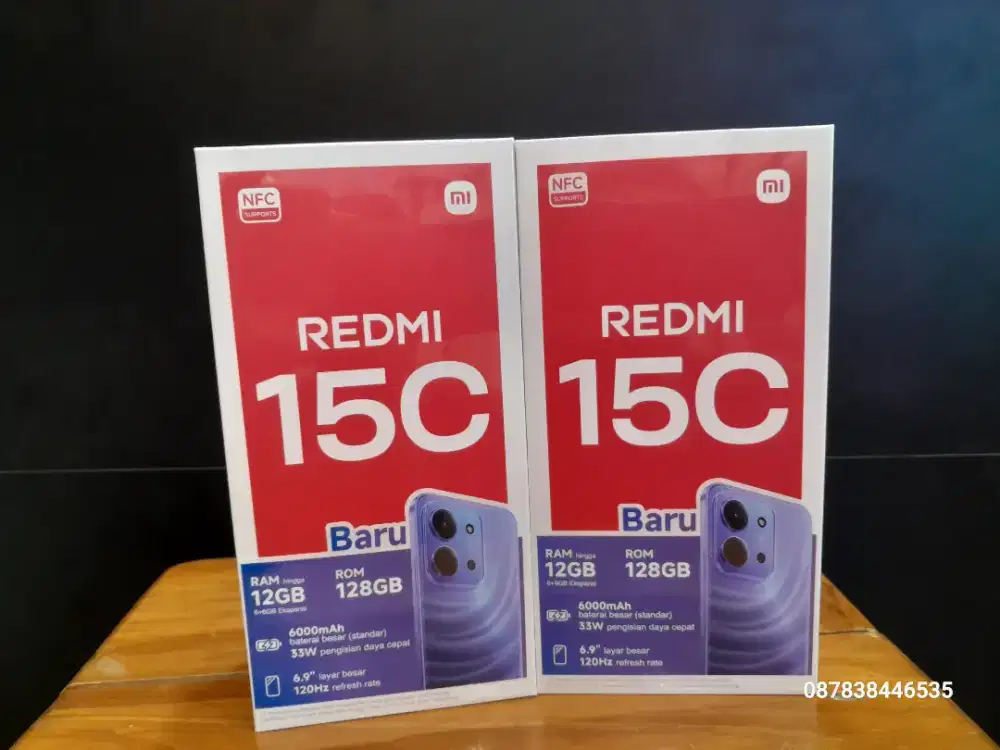 REDMI 15C 6/128GB