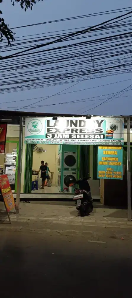 DIBUTUHKAN SEGERA KARYAWAN LAUNDRY