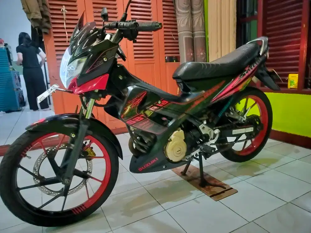 Suzuki satria Fu 2013 siap pake BS TT