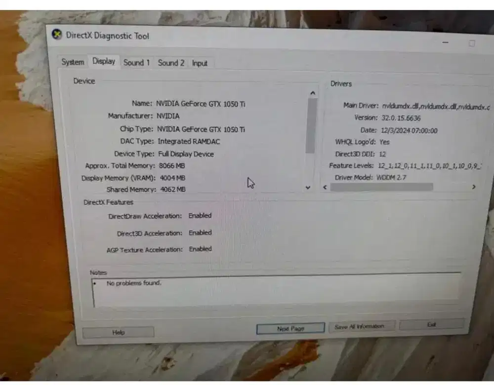 Jual cepet aja  pc desktop gaming  i5 4590, Ram 8GB,GTX 1050 TI