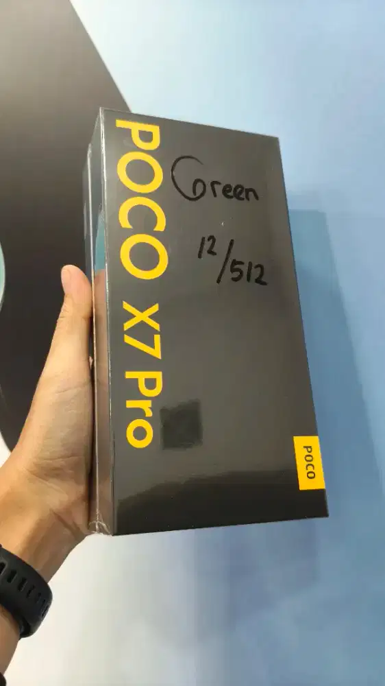 NEW POCO X7 PRO 12/512 GARANSI RESMI