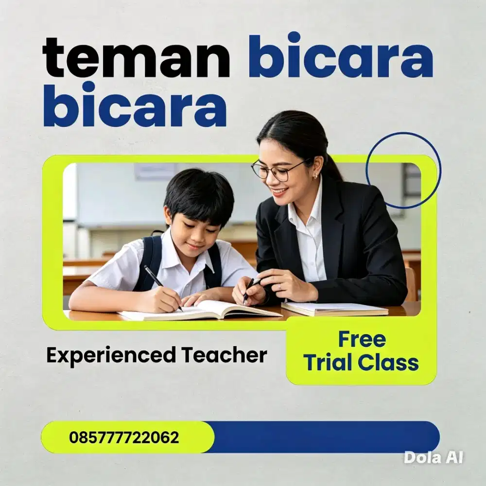 Teman bicara bahasa inggris
